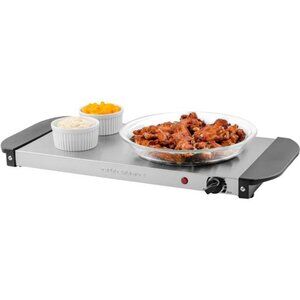 Electric Warming Tray with Adjustable Temperature Control Perfect for Buffets